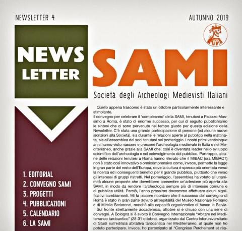 Newsletter Sami Autunno 2019