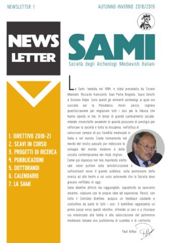 Newsletter Sami Ottobre 2018